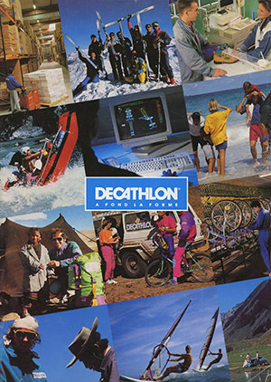 Affiche : DECATHLON, A FOND LA FORME