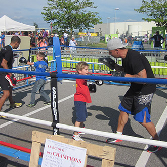 Initiation à la boxe