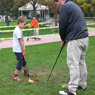 Initiation au golf