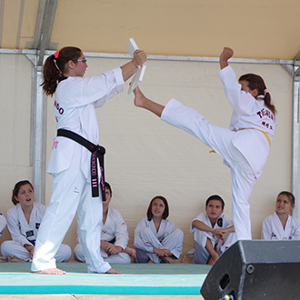 Initiation au taekwondo