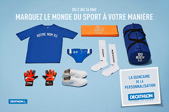 Du 2 au 16 mai, marquez le monde du sport à votre manière