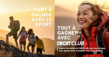 Decathlon promeut son nouveau programme de fidélité, qui récompense les bonnes actions