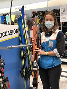Produits d’occasion ou éco-conçus, place à l’économie circulaire chez Decathlon