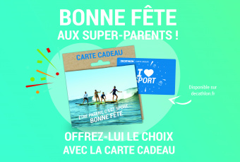 Decathlon Carte Cadeau Fête des Pères