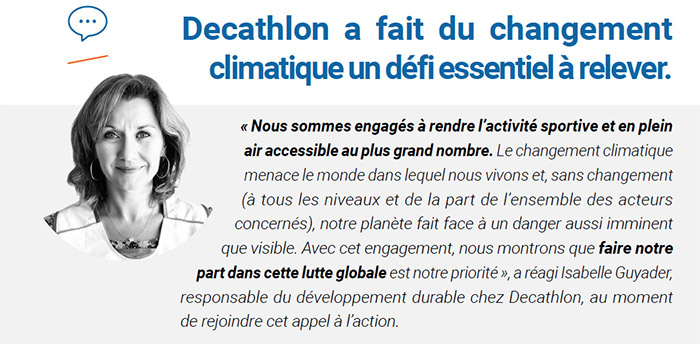 Decathlon COP 25
