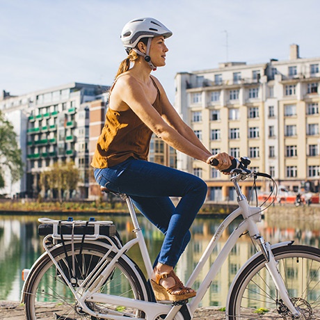 Vélo de ville classique elops decathlon