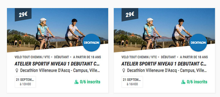 semaine mobilité decathlon trocathlon