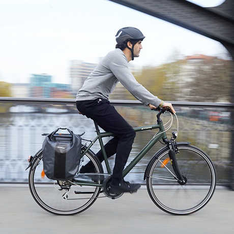 Vélo hoprider 500 cadre haut