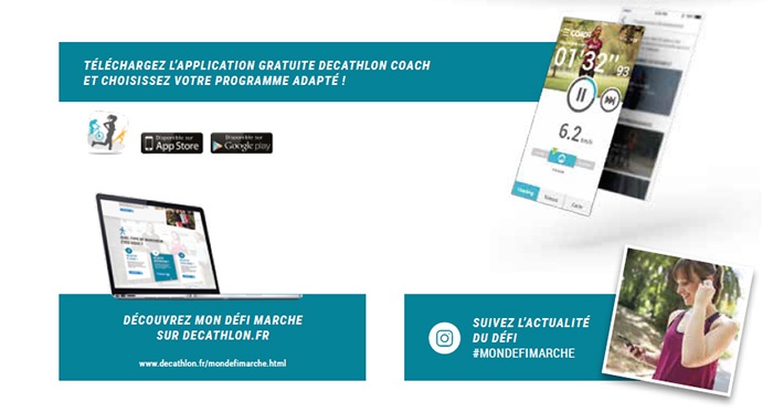 Challenge défi marche newfeel Challenge défi marche newfeel