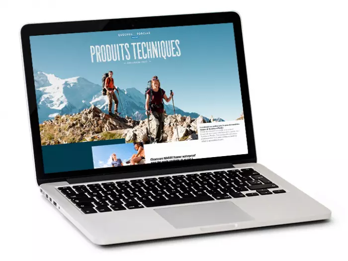 Quechua Forclaz Dossier de Presse Digital Outdoor 2022