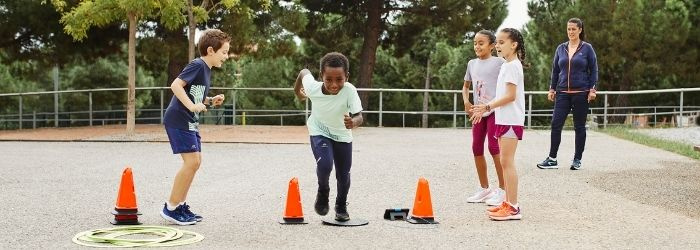 Sport enfant vacances