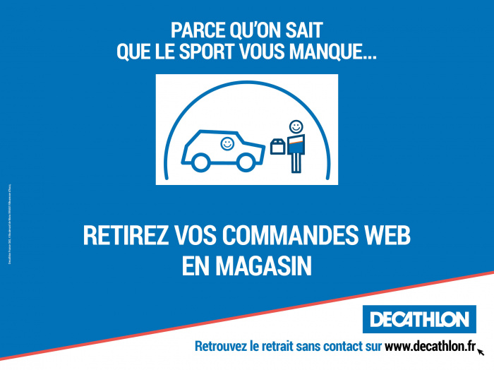 decathlon retrait magasin