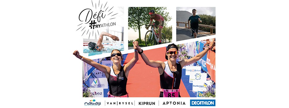 Défi #TRYathlon Kalenji Aptonia Nabaiji Van Rysel Decathlon