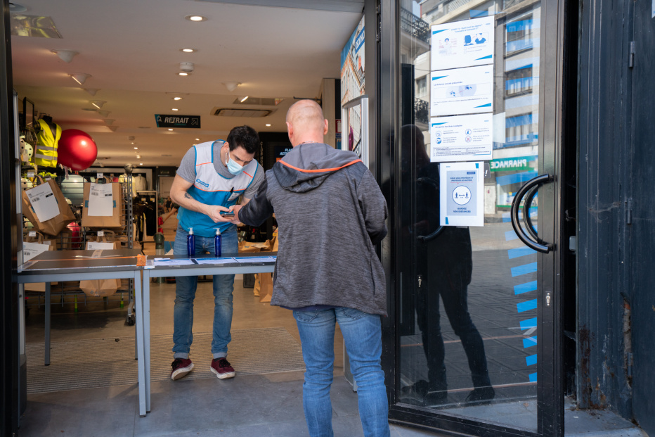 Ouverture des magasins Decathlon en Drive