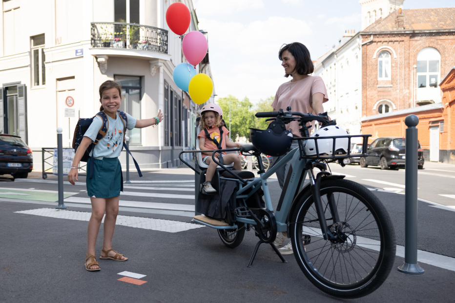 Avec mon cargo, je transporte ma vie à vélo !