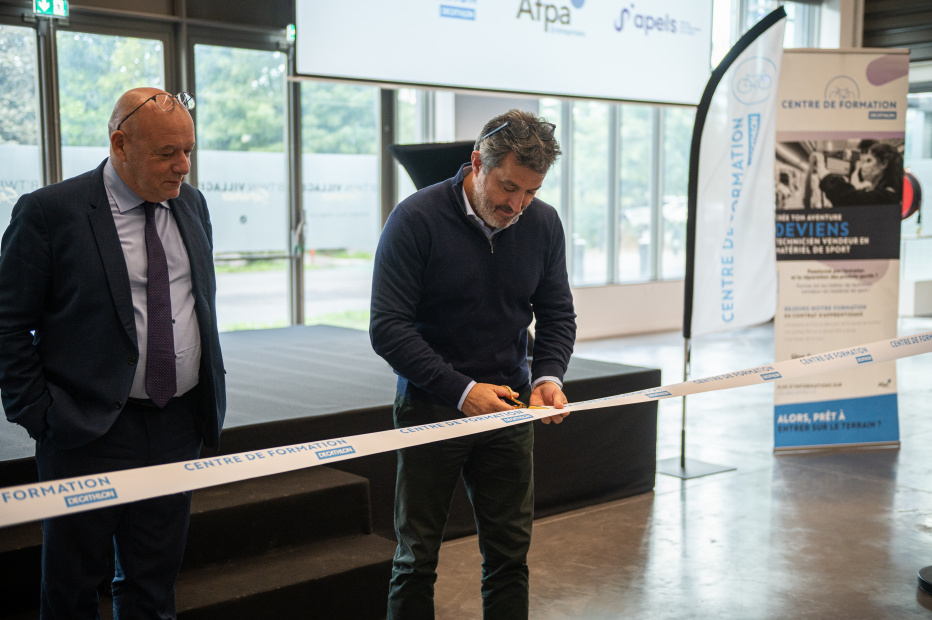 Decathlon inaugure son CFA en partenariat avec l'AFPA