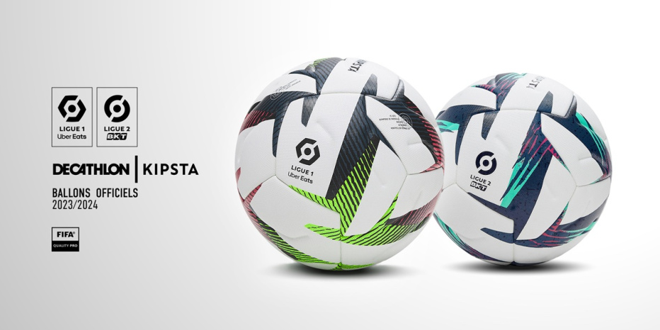 La LFP et Kipsta dévoilent les ballons officiels 2023-2024  de la Ligue 1 Uber Eats et de la Ligue 2 BKT