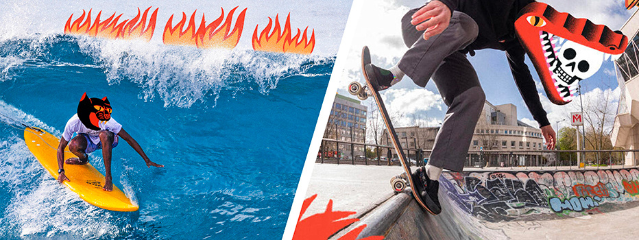 Olaian x Loic Lusnia x Decathlon Skateboarding Olaian x Loic Lusnia x Decathlon Skateboarding