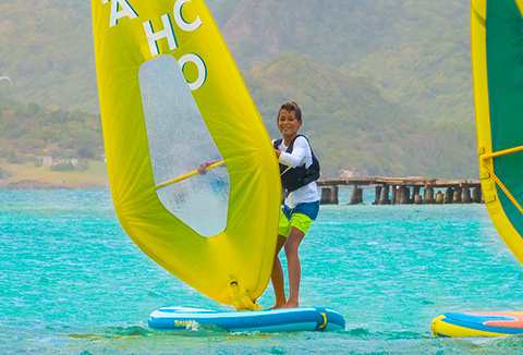 INNOVATION : Windsurf gonflable 100 Tamahoo by Decathlon