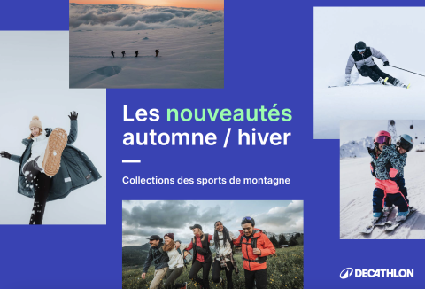 Les nouveautés des sports de montagne automne/hiver 24/25