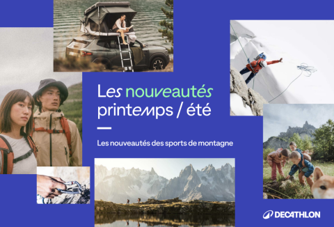 Nouvelle collection des sports de montagne Printemps-Eté 25