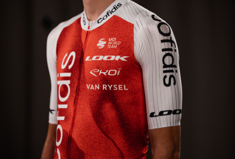 Nouveau maillot VAN RYSEL 2023 de l'équipe cycliste Cofidis