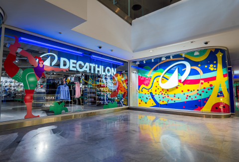 DECATHLON CITY S’INSTALLE <br/> AU CŒUR DU FORUM DES HALLES