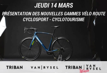 Nouvelles gammes vélo route VAN RYSEL & TRIBAN