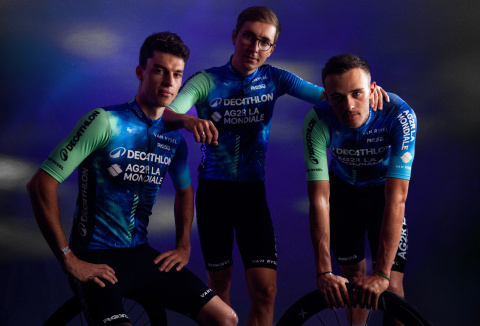 DECATHLON AG2R LA MONDIALE dévoile son nouveau maillot