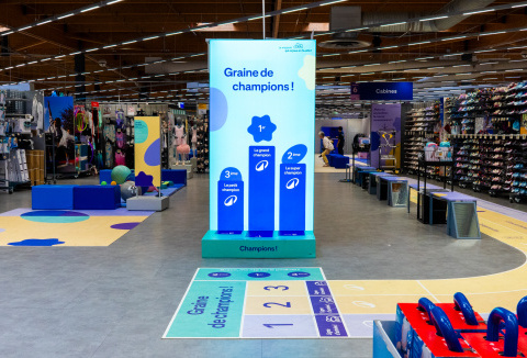 DECATHLON Herblay se transforme en terrain de jeu immersif