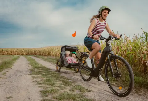 EXPL 900 : La remorque vélo la plus compacte du marché