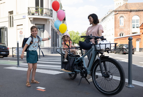 Avec mon cargo, je transporte ma vie à vélo !