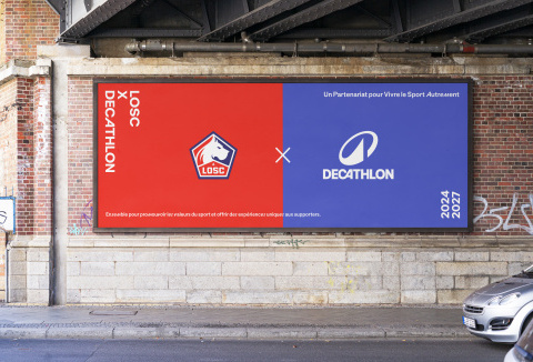 DECATHLON DEVIENT PARTENAIRE OFFICIEL DU LOSC POUR LES TROIS PROCHAINES SAISONS (2024-2027)