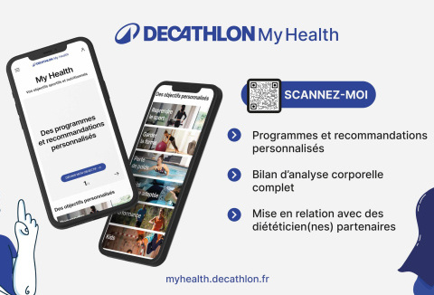 Lancement de l'application DECATHLON My Health