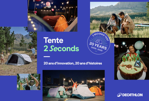 Tente 2 Seconds : 20 ans d’innovation, 20 ans d’histoires