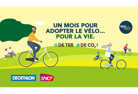Opération Mai à vélo - Decathlon / SNCF Ter Pays de la Loire