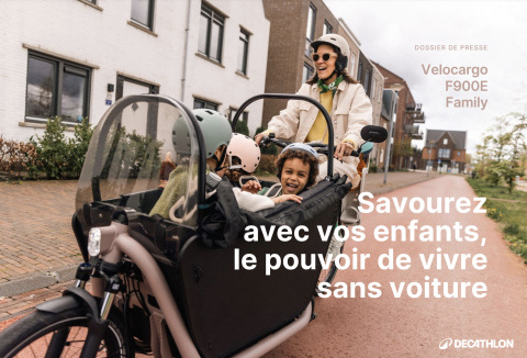 Velocargo F900E Family : pensé pour les enfants, conçu par des parents