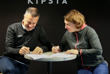 Marinette Pichon, nouvelle ambassadrice Kipsta, marque du Football du Groupe Decathlon