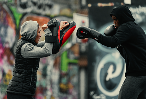 LA BOXE, PARTOUT